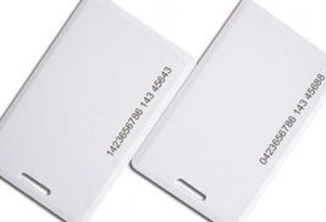 Thick Clamshell Card supplied by Qibby Tech